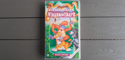 VHS: Viidakkokirjan Viidakkoviikarit (Disney 1996)