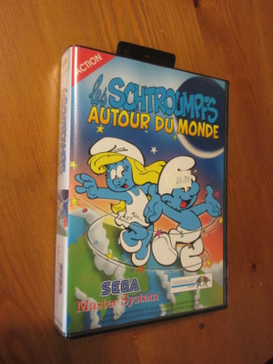 SEGA MASTER SYSTEM: Les Schtroumpfs Autour Du Monde (NIB)