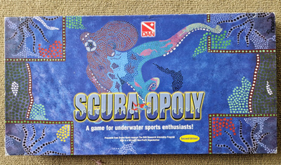 Scuba-Opoly lautapeli uudenveroinen