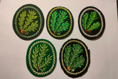 Jägertruppen hihamerkkejä 5kpl