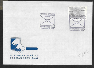 Kokkola - Postimerkin päivä 10.10.1984