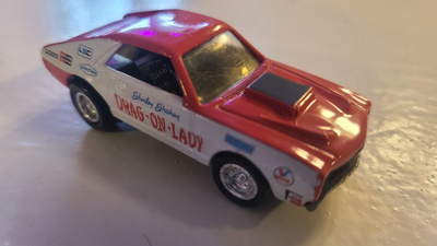 Johnny Lightning - Drag-On-Lady Playing Mantis 1995