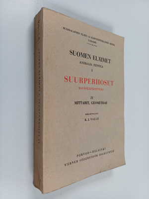 Suomen eläimet 5 : Suurperhoset, Mittarit