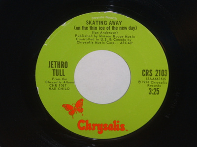 Jethro Tull 7" Skating Away/Sealion