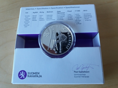 10€, Eero Järnefelt,  2013, Proof