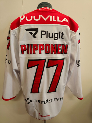 Samuli Piipponen #77 Porin Ässät game worn