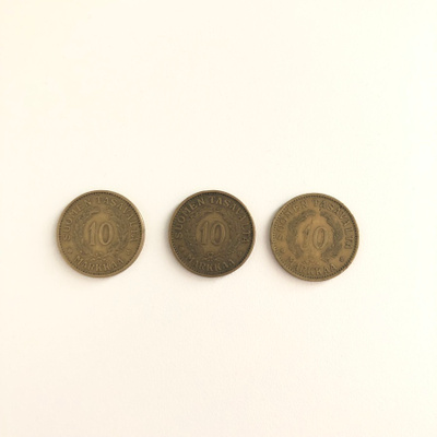 10 mk 1930, 3kpl