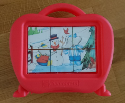 Babar kuutiopalapeli 6 palaa - uudeveroinen