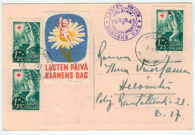 LASTEN PÄIVÄ oheisleima 1945