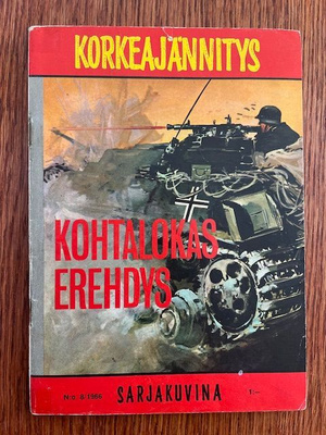 Korkeajännitys 8/1966 (Hugo Prattin kuvitus)