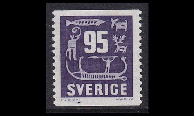 Ruotsi 528 ** Kalliopiirrokset (1964)