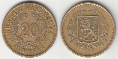 20 mk 1936