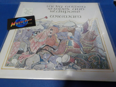 WIGWAM - LUCKY OLDEN STRIPES AND STARPOSE EX+/EX+ LP