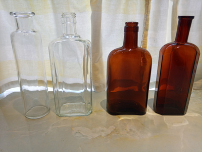 Vanha lasipullo