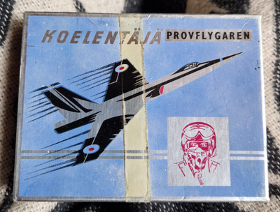 Koelentäjä kuvataide vintage korttipeli.HIENO