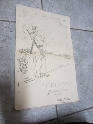 HEIMON JOULU 1941 ;  16 sivua rintamalehti ( painos 500 kpl)