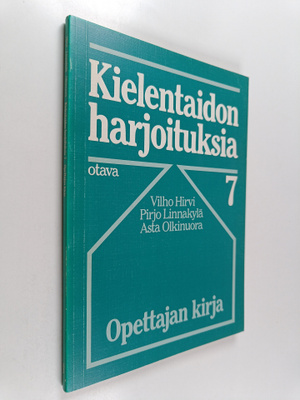 Kielentaidon harjoituksia, 7 : Opettajan kirja