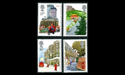 Iso-Britannia 1035-8 ** Posti 350v (1985)