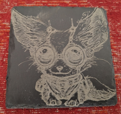 Mukinlalunen Steampunk Hahmo Luonnonkivi