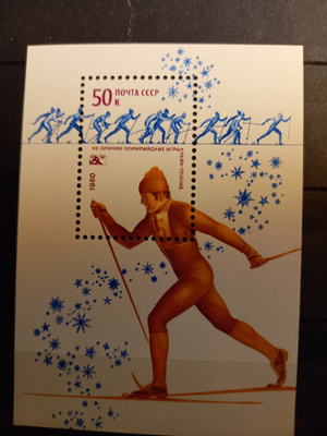 OLYMPIALAISET talviurheilu blokki NEUVOSTOLIITTO 1980 **