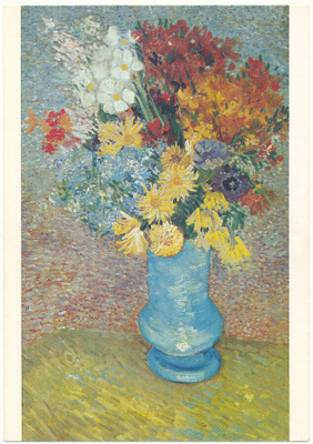 Vincent van GOGH - Kukkia sinisessä maljakossa