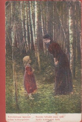 Koivulehdossa lapsonen - kulk v 1913