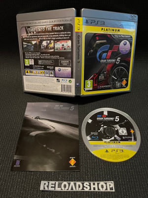 Gran Turismo 5 - Platinum PS3 - CiB