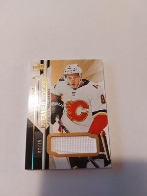 18-19 UD Premier Jerseys Fight Strap #87 Juuso Välimäki /15