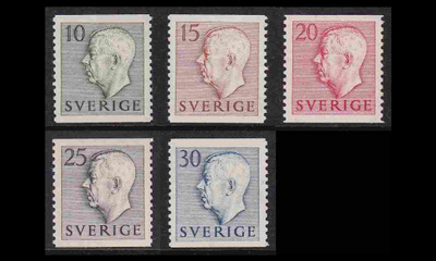 Ruotsi 356-60 ** Gustaf VI (1951)