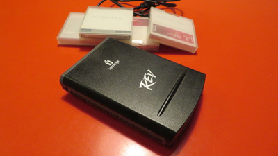 Iomega REV-USB 35GB ja 5 kasetitta