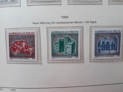 Azerbaidzan 1994 - Arkkitehtuuri (3)  ++