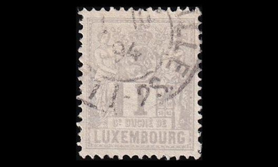 Luxemburg 45D o Allegoria 1 C (12½) (1882)