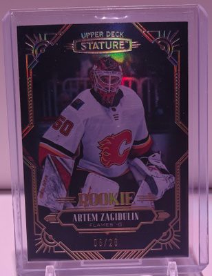 Artem Zagidulin /20 Rookie - UD Stature Black