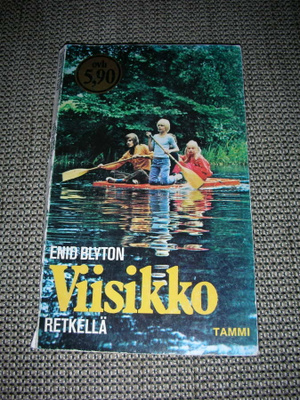 Blyton: Viisikko 5 kpl kirjoja