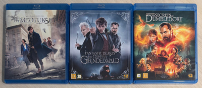 J. K. Rowling: IHMEOTUKSET Trilogia (2016-2022) Blu-ray
