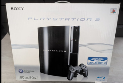 PlayStation 3 alkuperäislaatikossa – Kiintolevy 500 GB