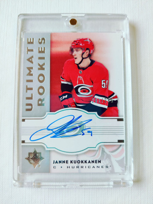 Janne Kuokkanen - 17-18 Ultimate Rookies Autograph /299