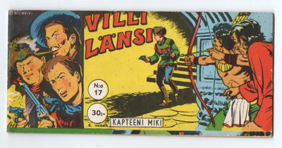 VILLI LÄNSI n:o 17  Punatakit tulevat.