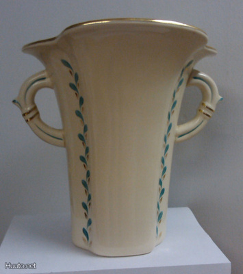 Arabia vanha maljakko (piippuleima)
