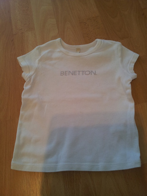 #### Benetton t-paita x2 koko 90cm ###