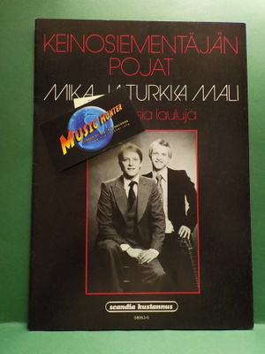 MIKA JA TURKKA MALI - SATSI UUSIA LAULUJA NUOTTIKIRJA