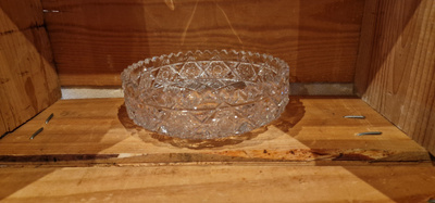 Vanha lasikulho 15cm