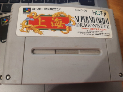 Super Famicom Super Shanghai 3 Dragons Eye JPN