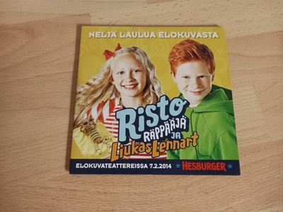 Risto räppääjä CD