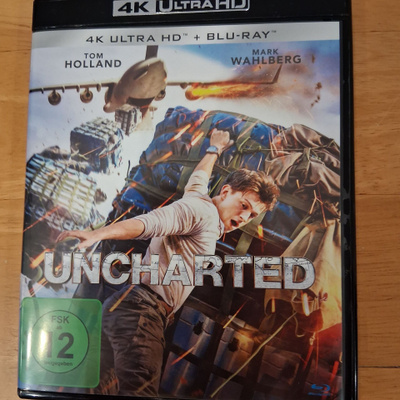 UNCHARTED 4K UHD + BLU-RAY