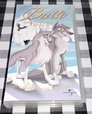 BALTO PAKO YLI SUUREN VEDEN VHS
