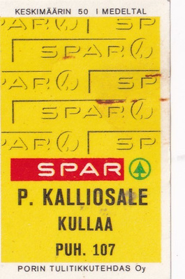 Kullaa.   P. Kalliosale    4/3