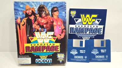 PC - WWF European Rampage Tour (CIB Big Box)