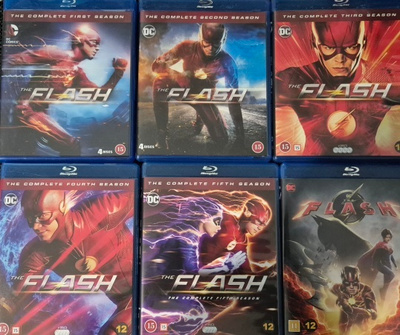 The Flash kaudet 1-5+ Elokuva -Blu-Ray