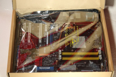 AM2+ emolevy Asus M2N-E Rev:1.0, Asuksen tehdaskunnostama